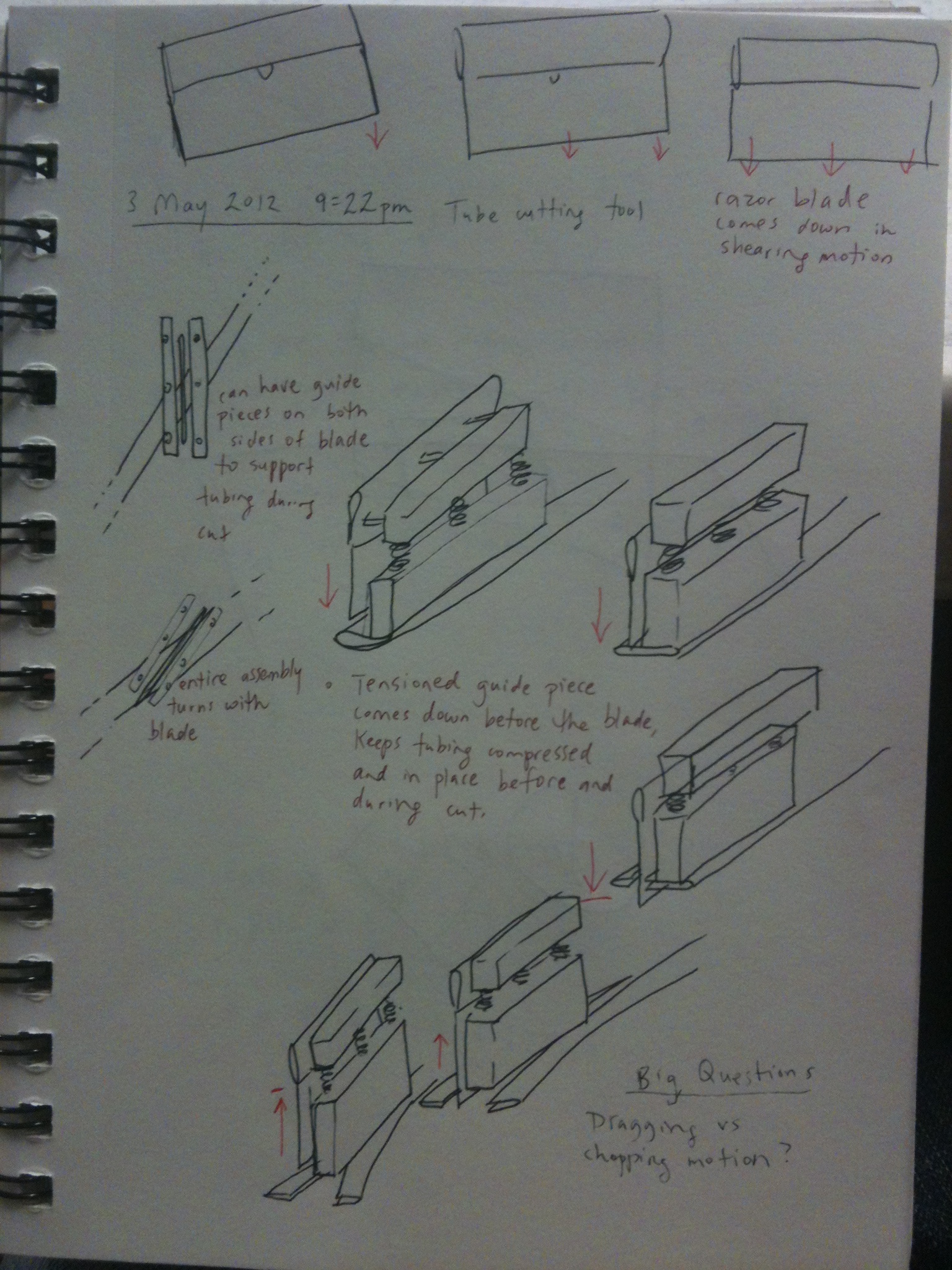 tube cutting template attempt 1